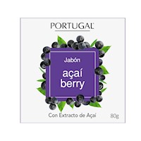 Jabón Acaí Berry x 80g Portugal Cosmetics